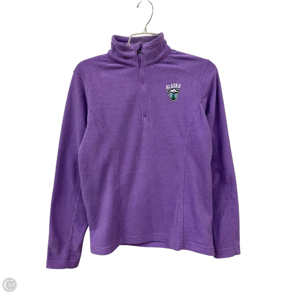 Sweatshirt Collar By Clothes Mentor In Purple, Size: S