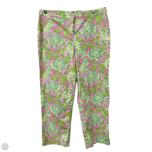 Pants Designer By Lilly Pulitzer In Green, Size: 10