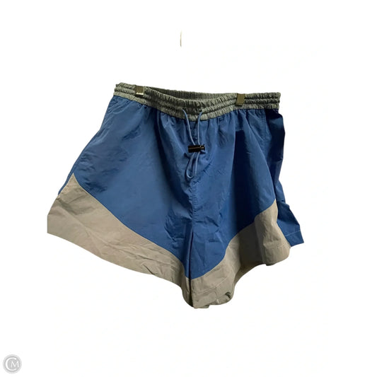 Athletic Shorts By Lululemon In Blue, Size: 12