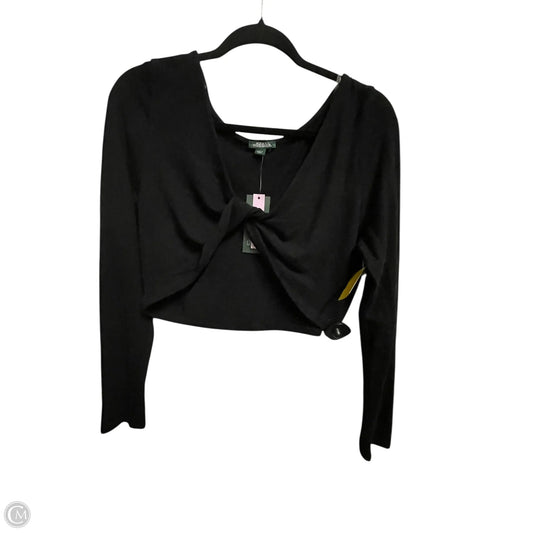 Top Long Sleeve By Wild Fable In Black, Size: L