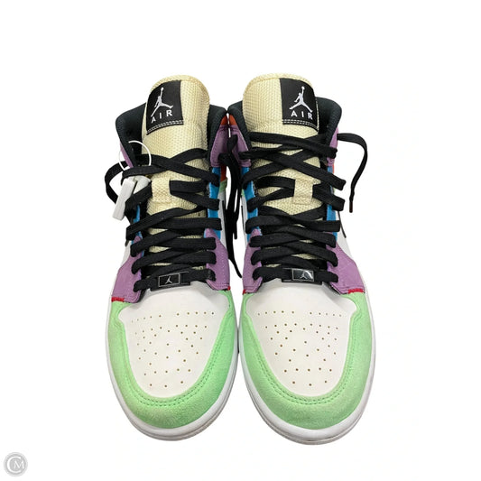 Shoes Luxury Designer By Jordan In Multi-colored, Size: 10