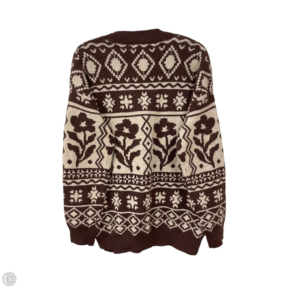 Cardigan By Listicle In Brown, Size: S