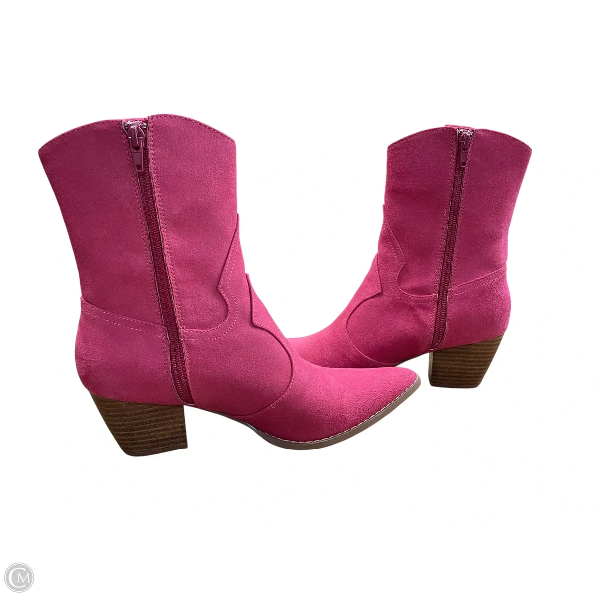 Boots Western By Coconuts In Pink, Size: 8.5