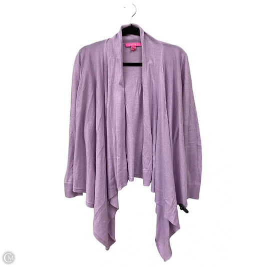 Cardigan Designer By Lilly Pulitzer In Purple, Size: S