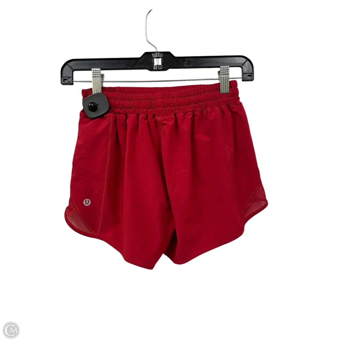 Athletic Shorts By Lululemon In Red, Size: 4