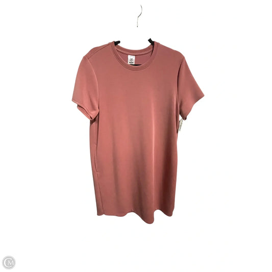 Dress Casual Midi By Members Mark In Pink, Size: L
