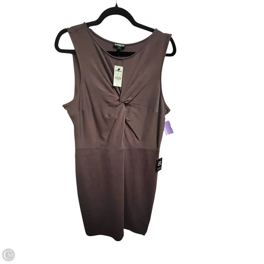 Dress Casual Maxi By Express In Red, Size: L