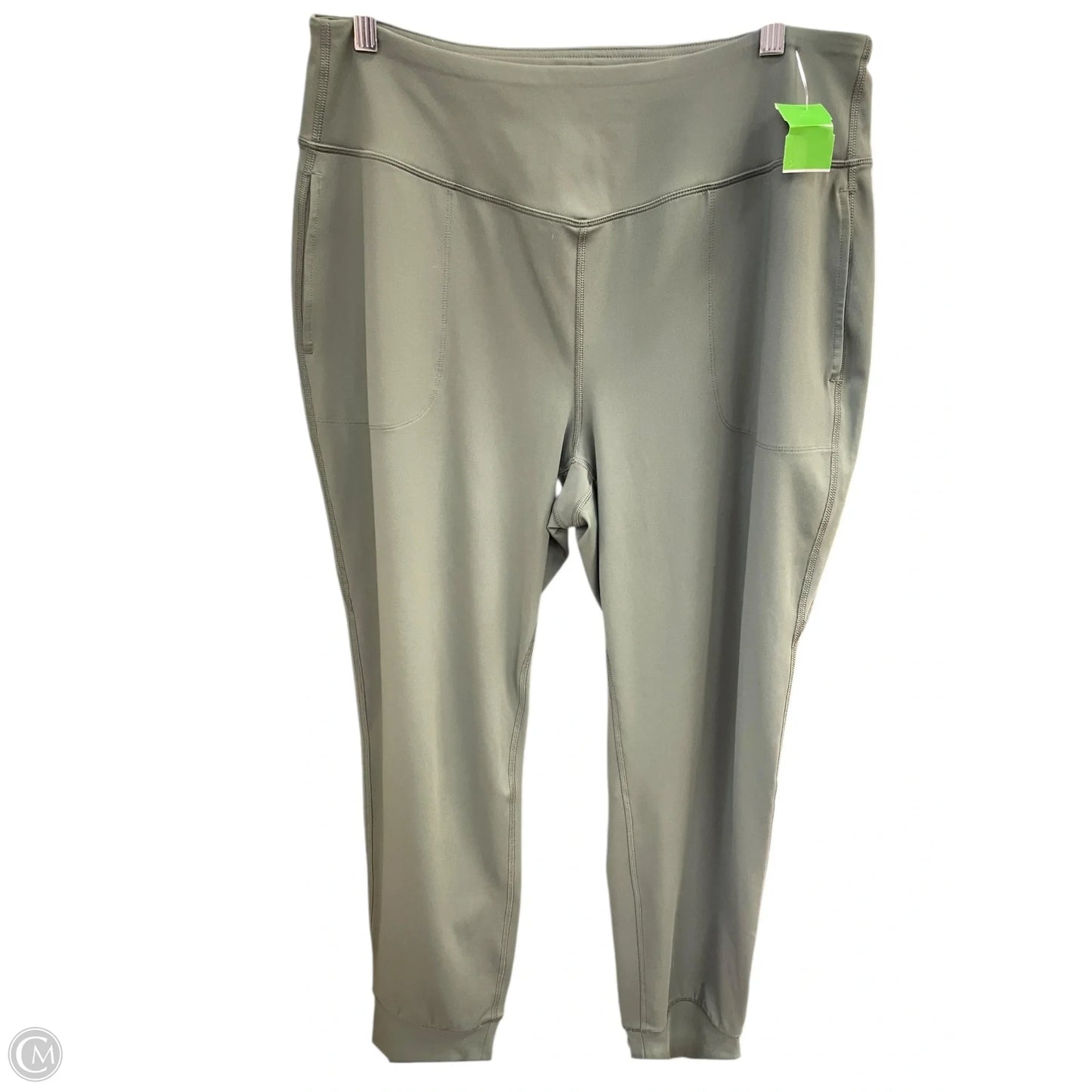 Athletic Leggings By Tek Gear In Green, Size: 0