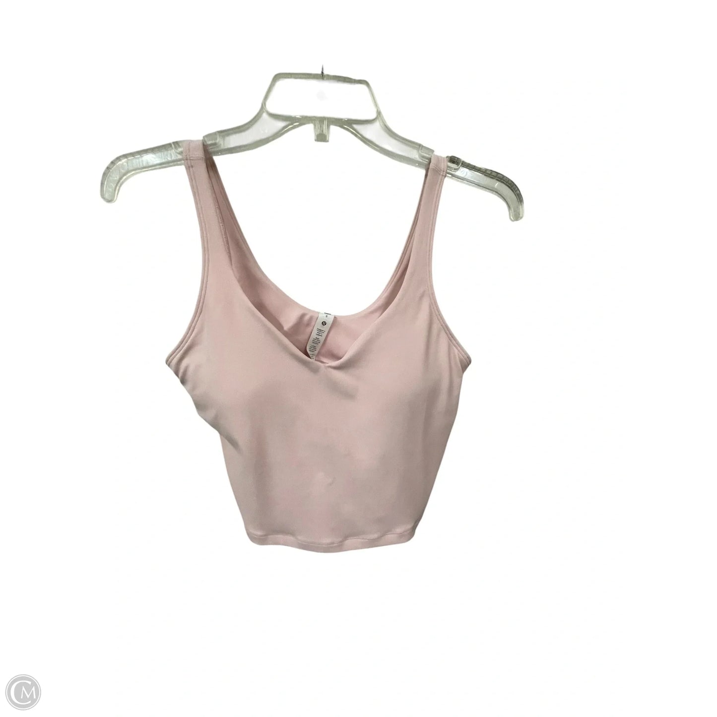 Athletic Tank Top By Lululemon In Pink, Size: 6