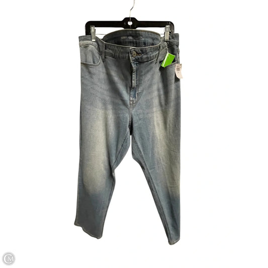 Jeans Straight By Old Navy In Blue, Size: 22