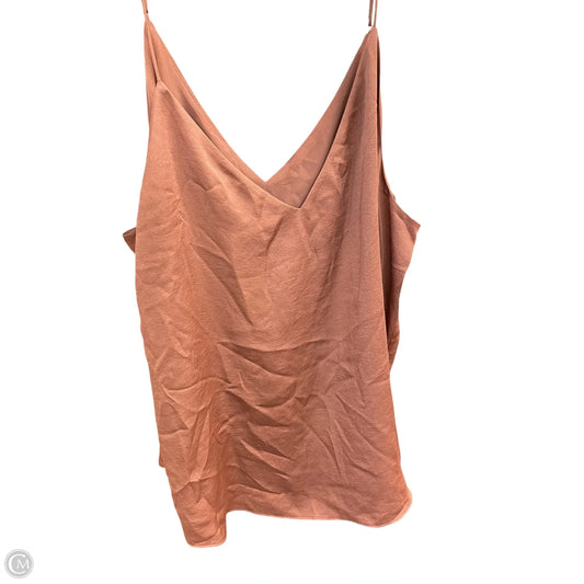 Tank Top By Express In Rose Gold, Size: Xl