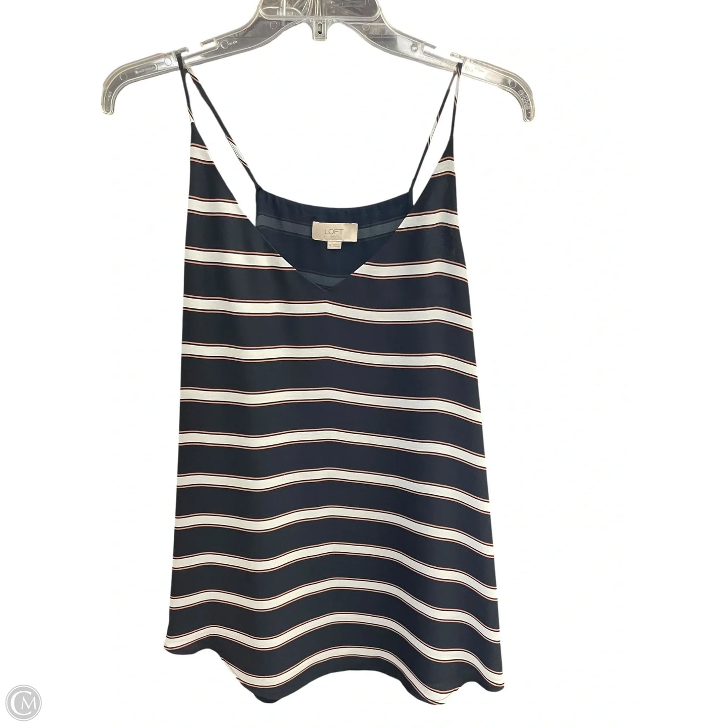 Top Sleeveless By Loft In Navy, Size: Xl