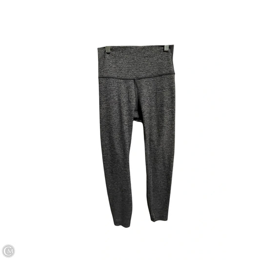 Athletic Leggings By Lululemon In Grey, Size: 4