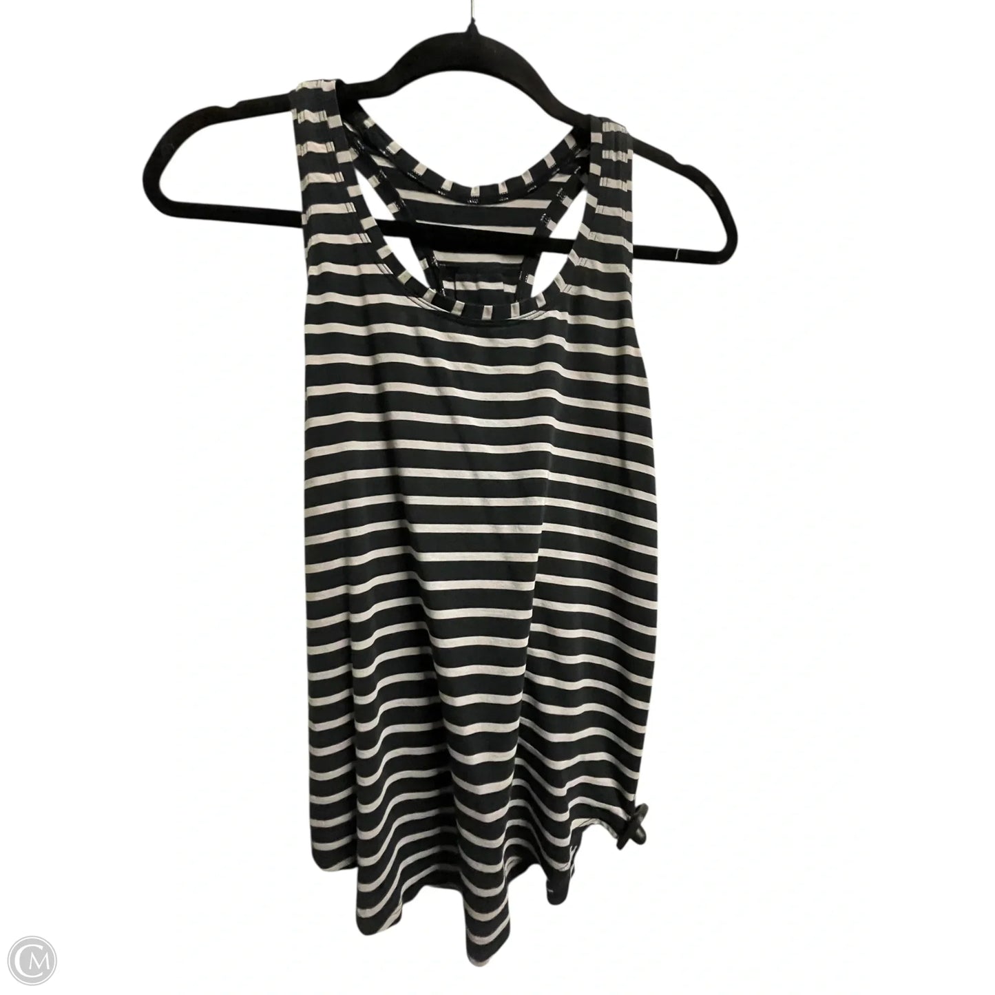 Athletic Tank Top By Lululemon In Striped Pattern, Size: 8