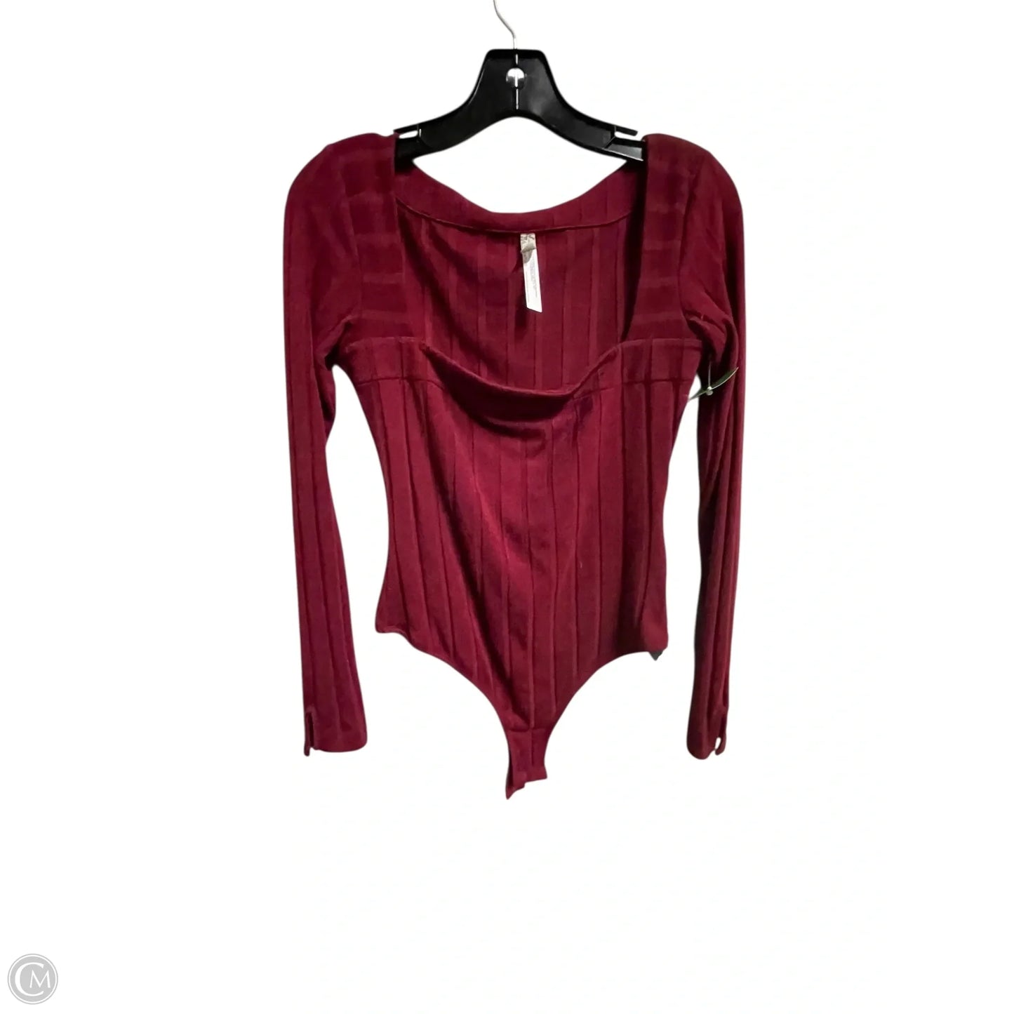 Bodysuit By Free People In Maroon, Size: S