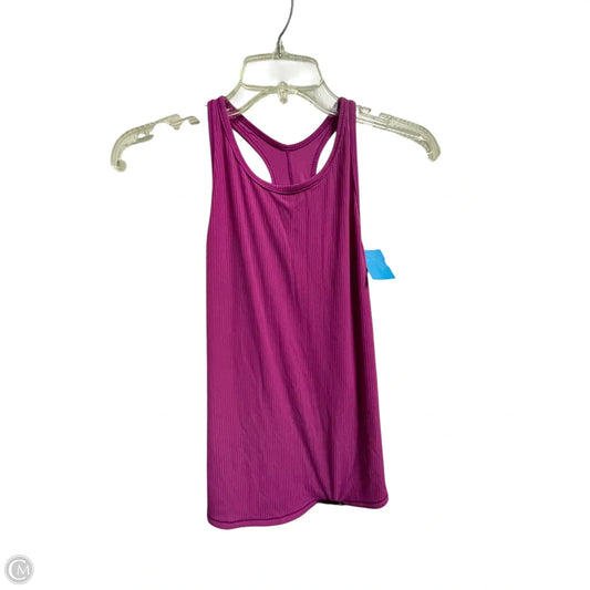 Athletic Tank Top By Lululemon In Pink, Size: 4