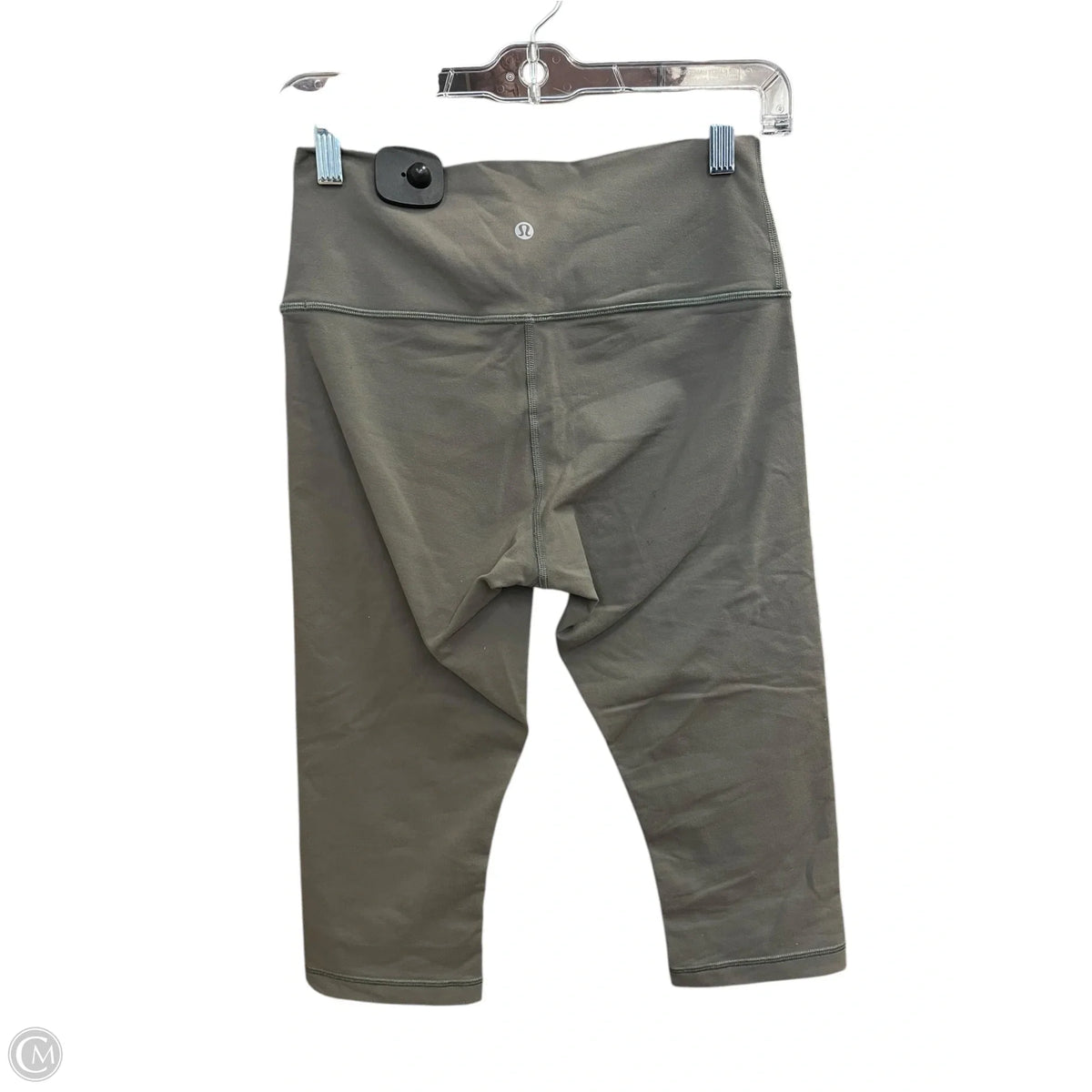 Athletic Capris By Lululemon In Green, Size: 8