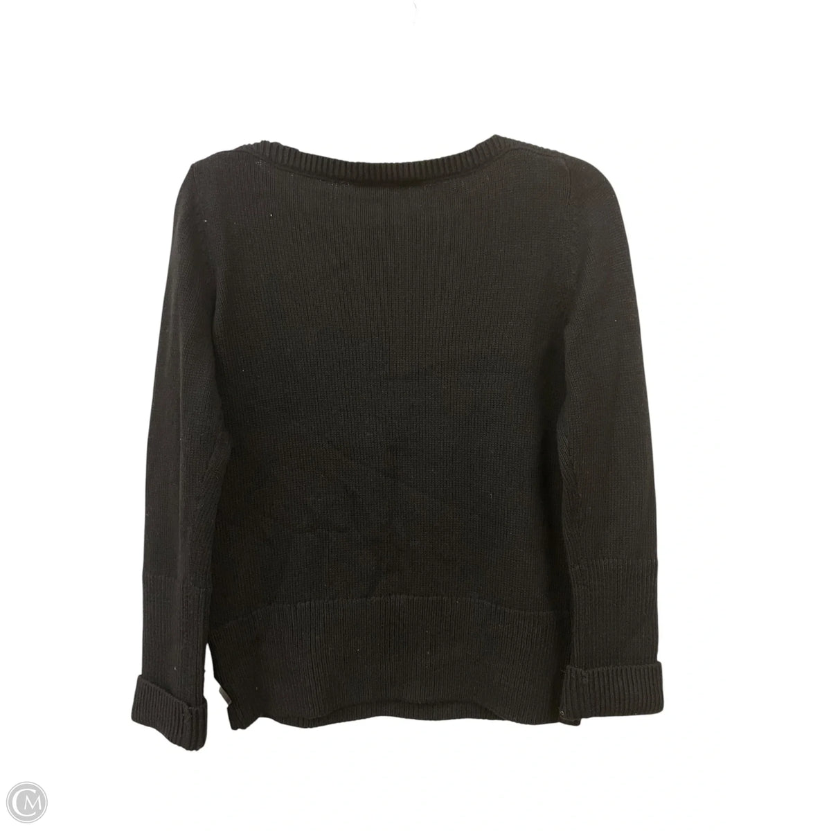 Sweater By Ann Taylor In Black, Size: M