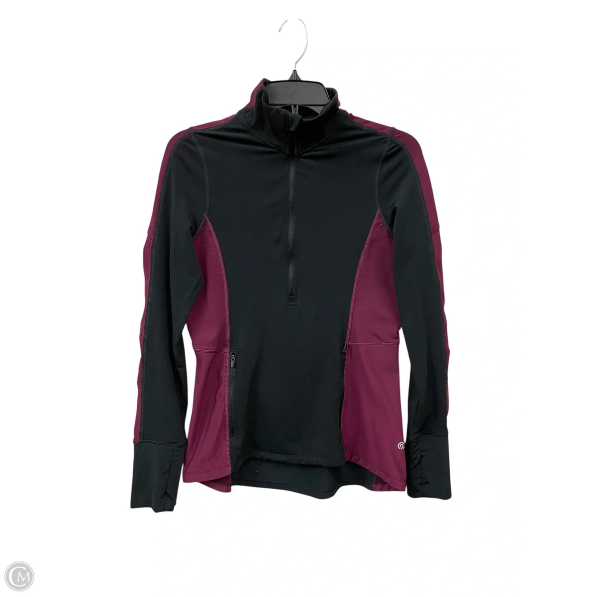 Athletic Jacket By Champion In Black, Size: Xs