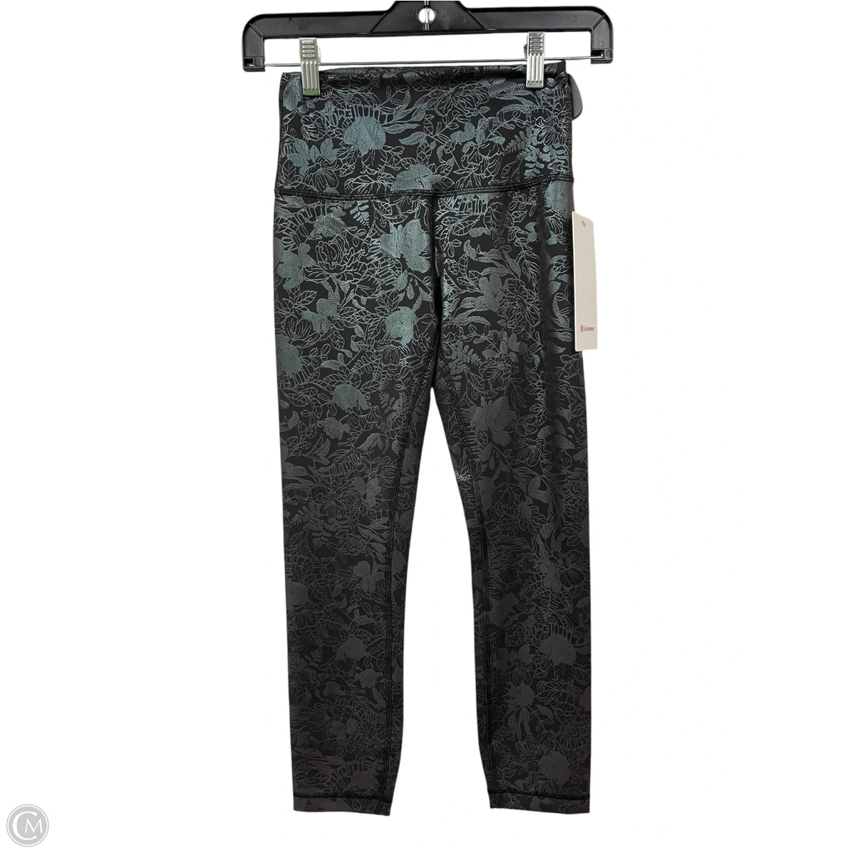 Athletic Leggings By Lululemon In Grey, Size: 4