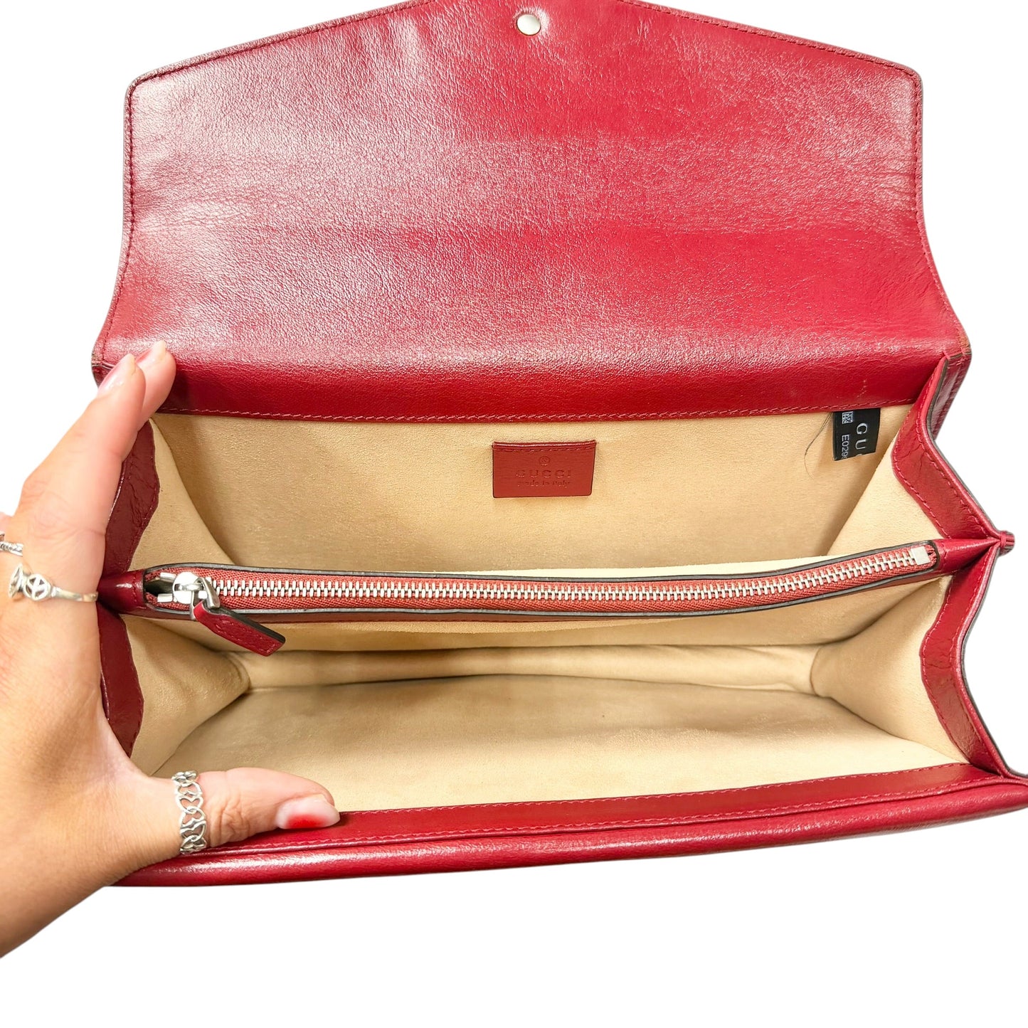 Handbag Luxury Designer By Gucci, Size: Medium