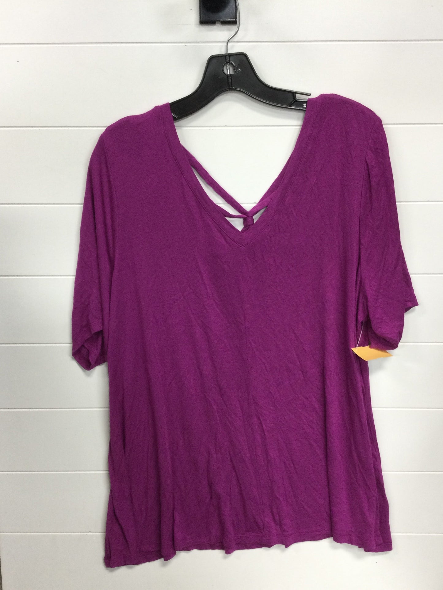 Top Ss By Lane Bryant In Purple, Size:1X