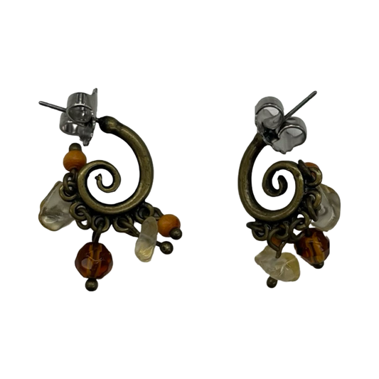 Earrings Dangle/Drop By Clothes Mentor In Bronze