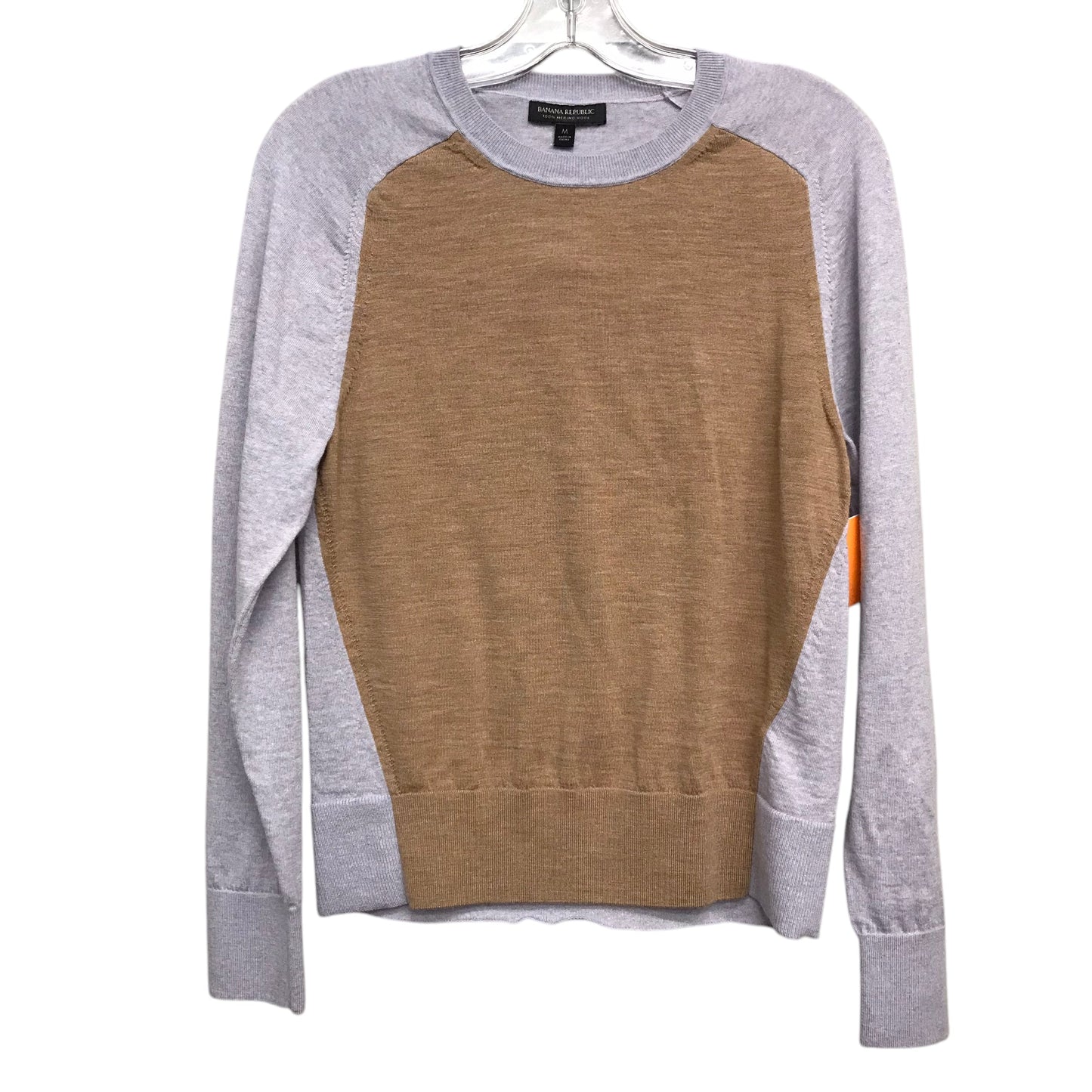 Sweater Cashmere By Banana Republic In Tan, Size:M