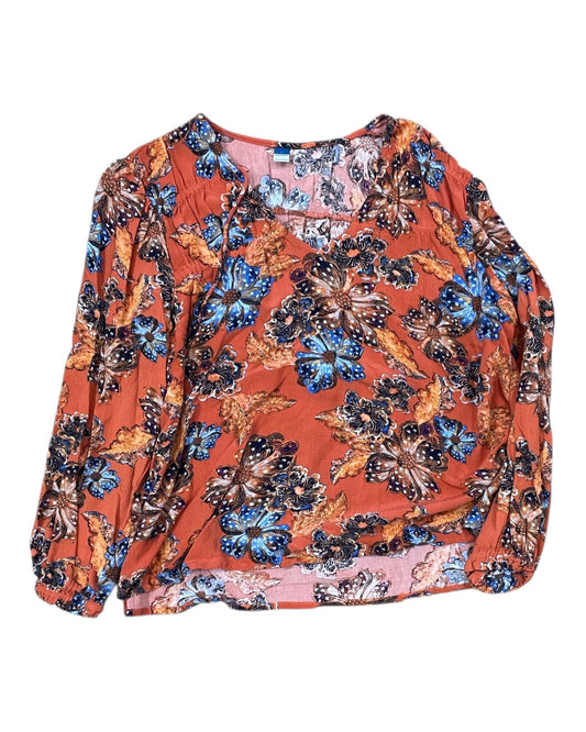 Top Ls By Old Navy In Orange, Size:L