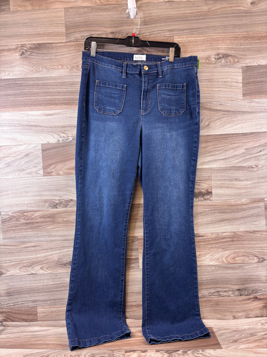 Jeans Flared By Nicole By Nicole Miller  Size: 14