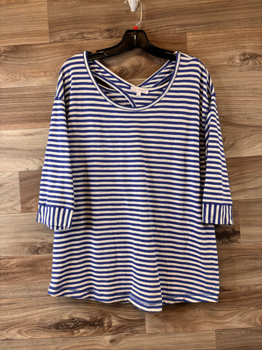 Top Short Sleeve By Talbots  Size: 1x