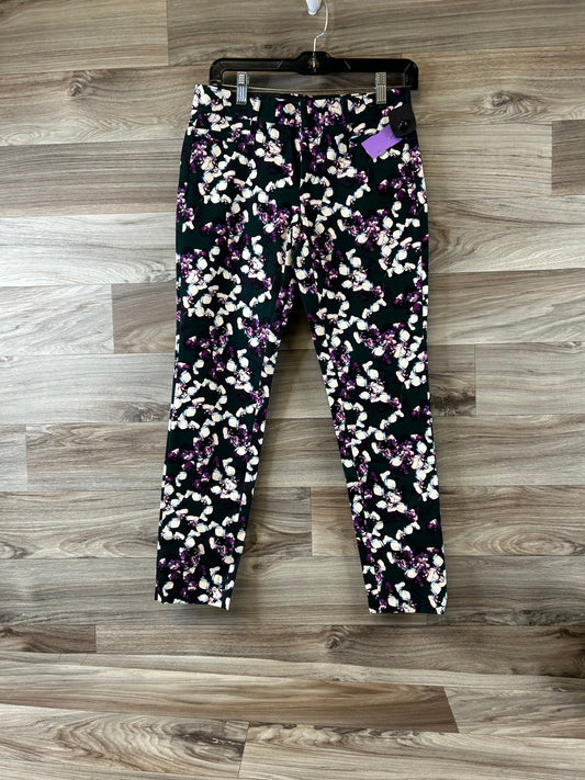Green & Purple Pants Dress Banana Republic, Size 0