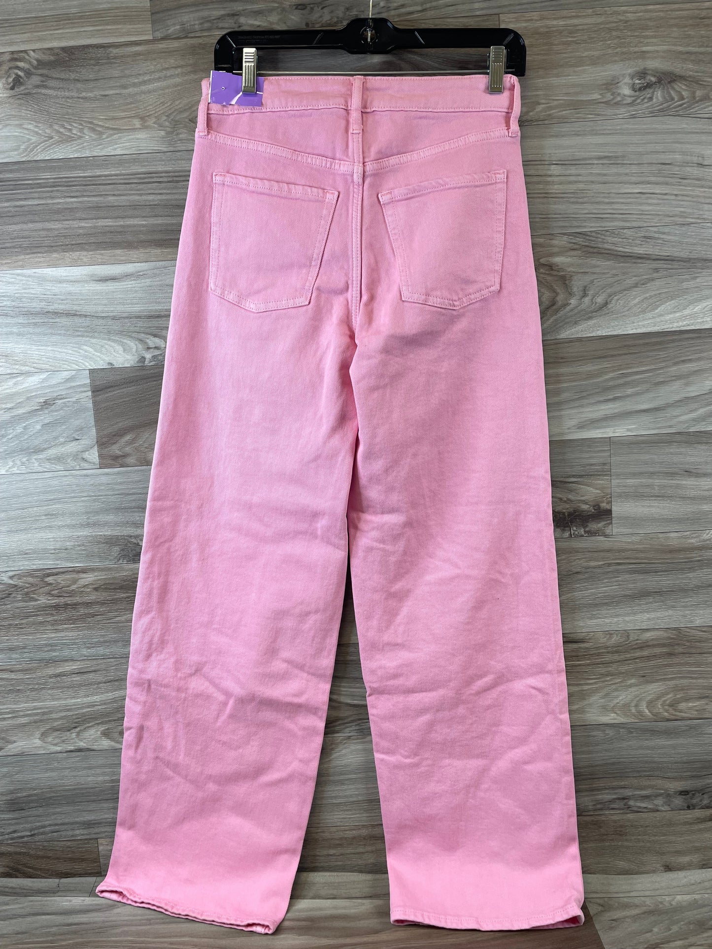 Pink Jeans Wide Leg Old Navy, Size 0