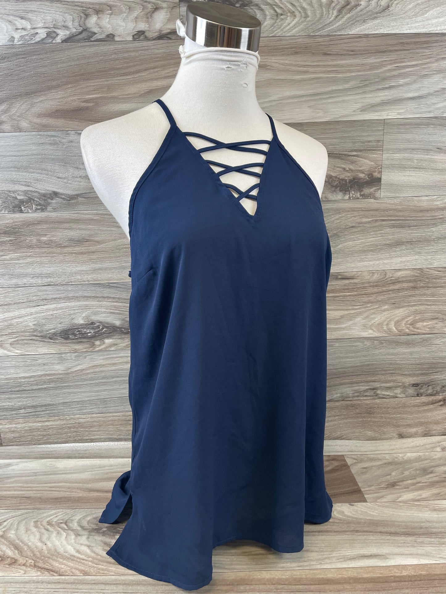 Navy Tank Top New York And Co, Size S