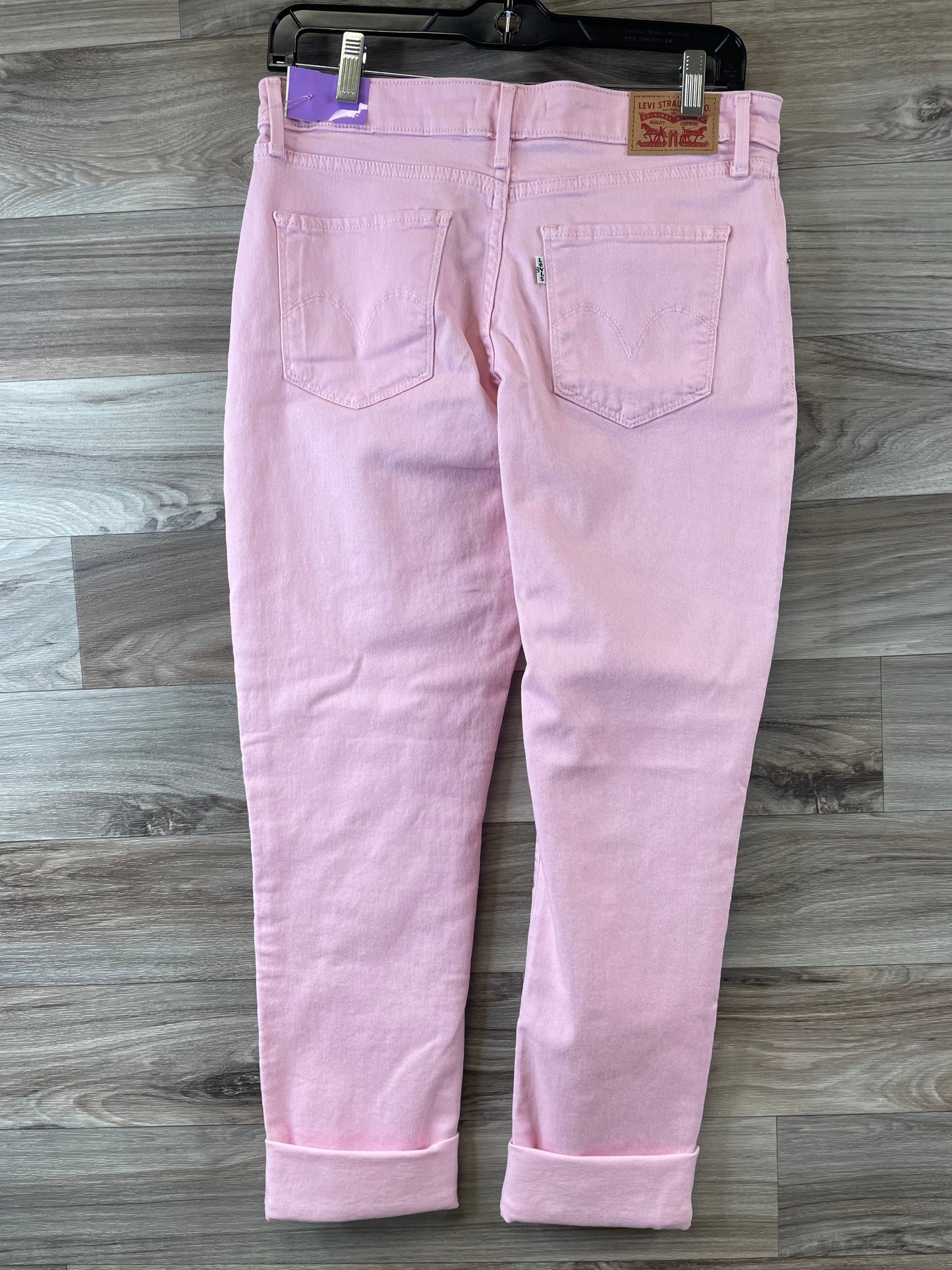 Pink Jeans Skinny Clothes Mentor, Size 8
