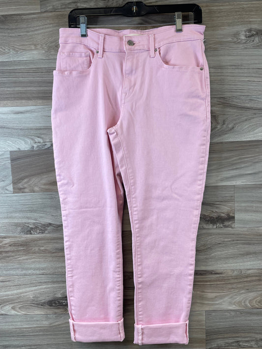Pink Jeans Skinny Clothes Mentor, Size 8