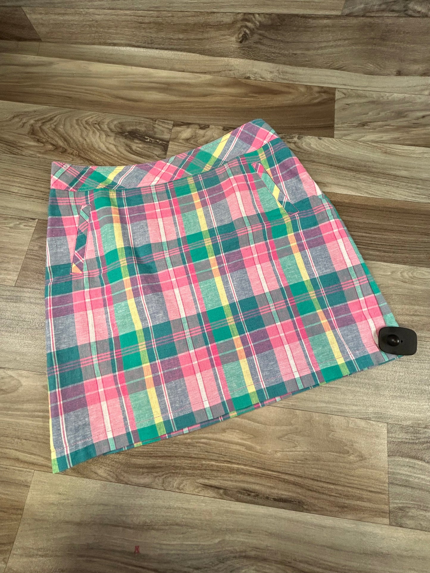 Plaid Pattern Skirt Mini & Short Talbots, Size 10petite