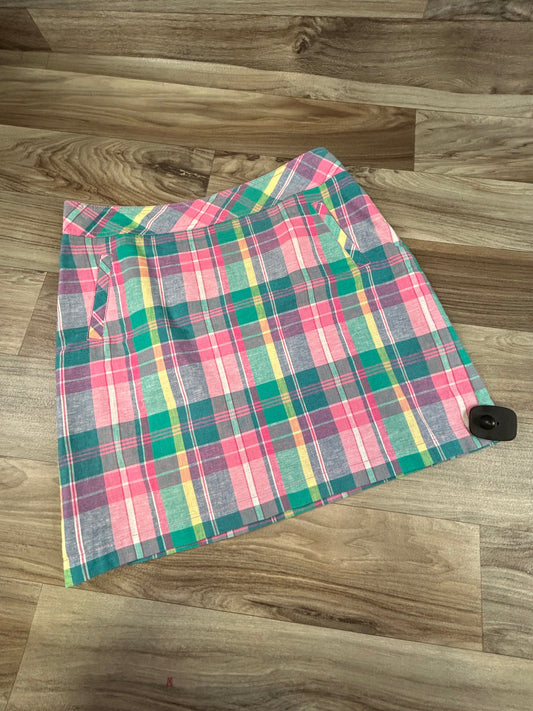 Plaid Pattern Skirt Mini & Short Talbots, Size 10petite