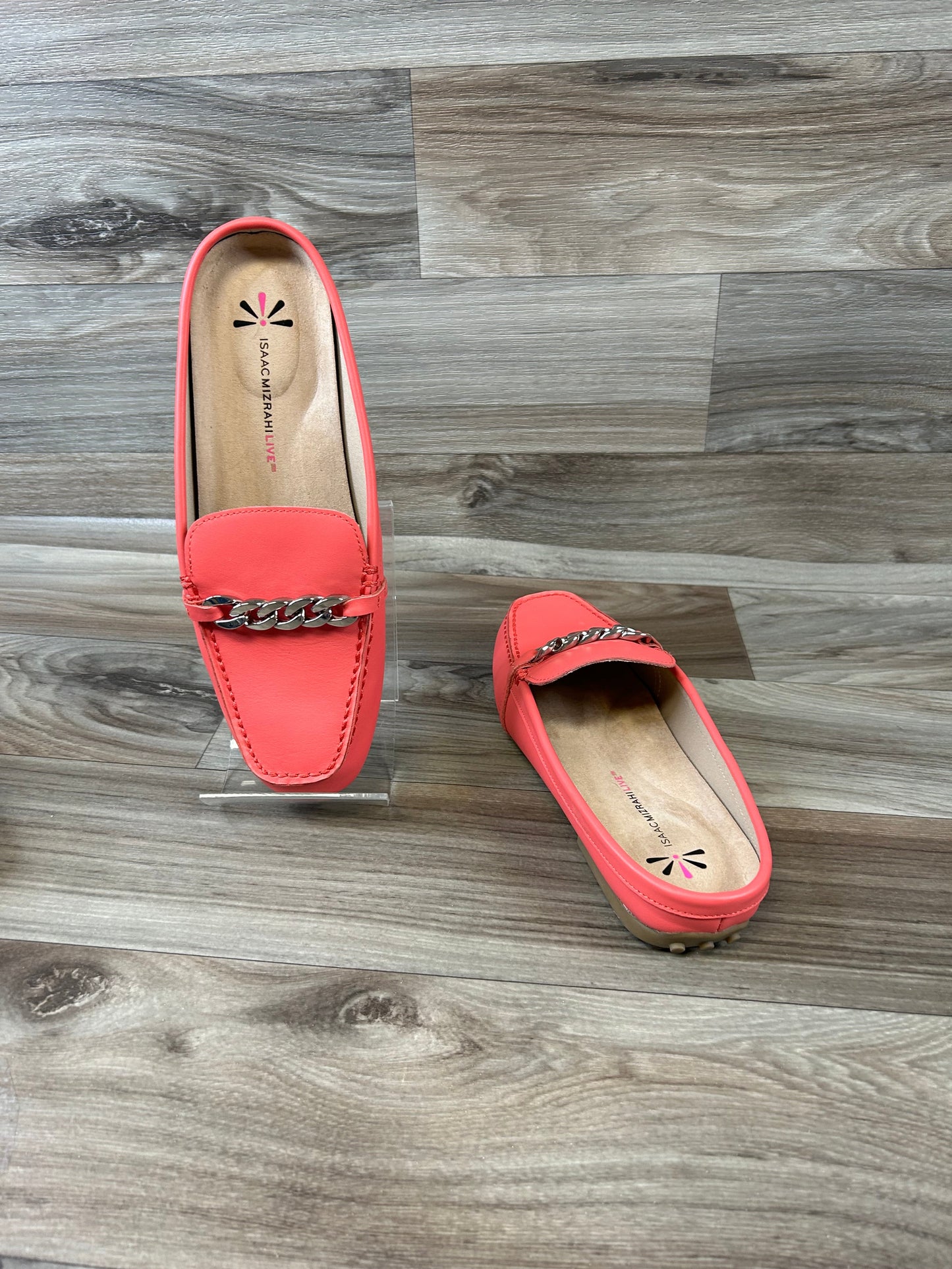 Shoes Flats By Isaac Mizrahi Live Qvc In Coral, Size: 9.5