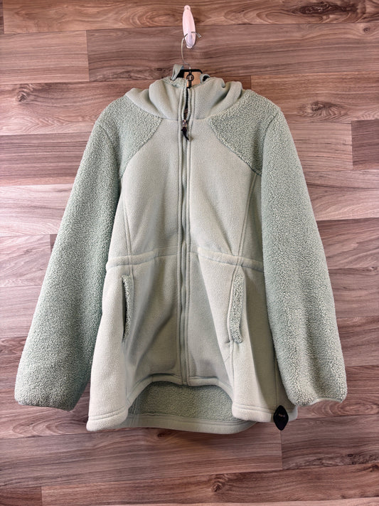 Jacket Fleece By Koolaburra By Ugg In Green, Size: L