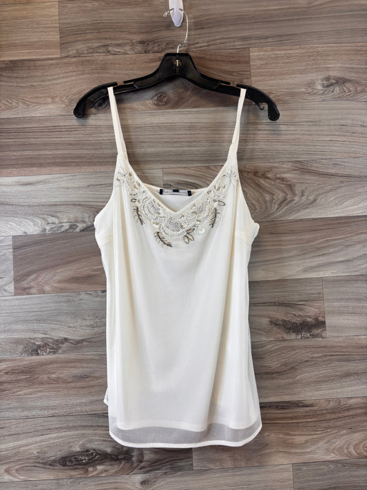 Tank Top By White House Black Market In White, Size: M