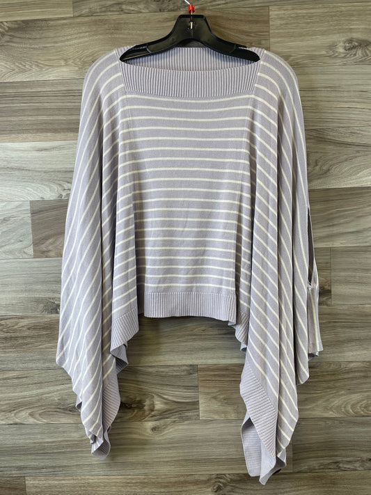 Poncho By Lululemon In Purple & White, Size: Osfm