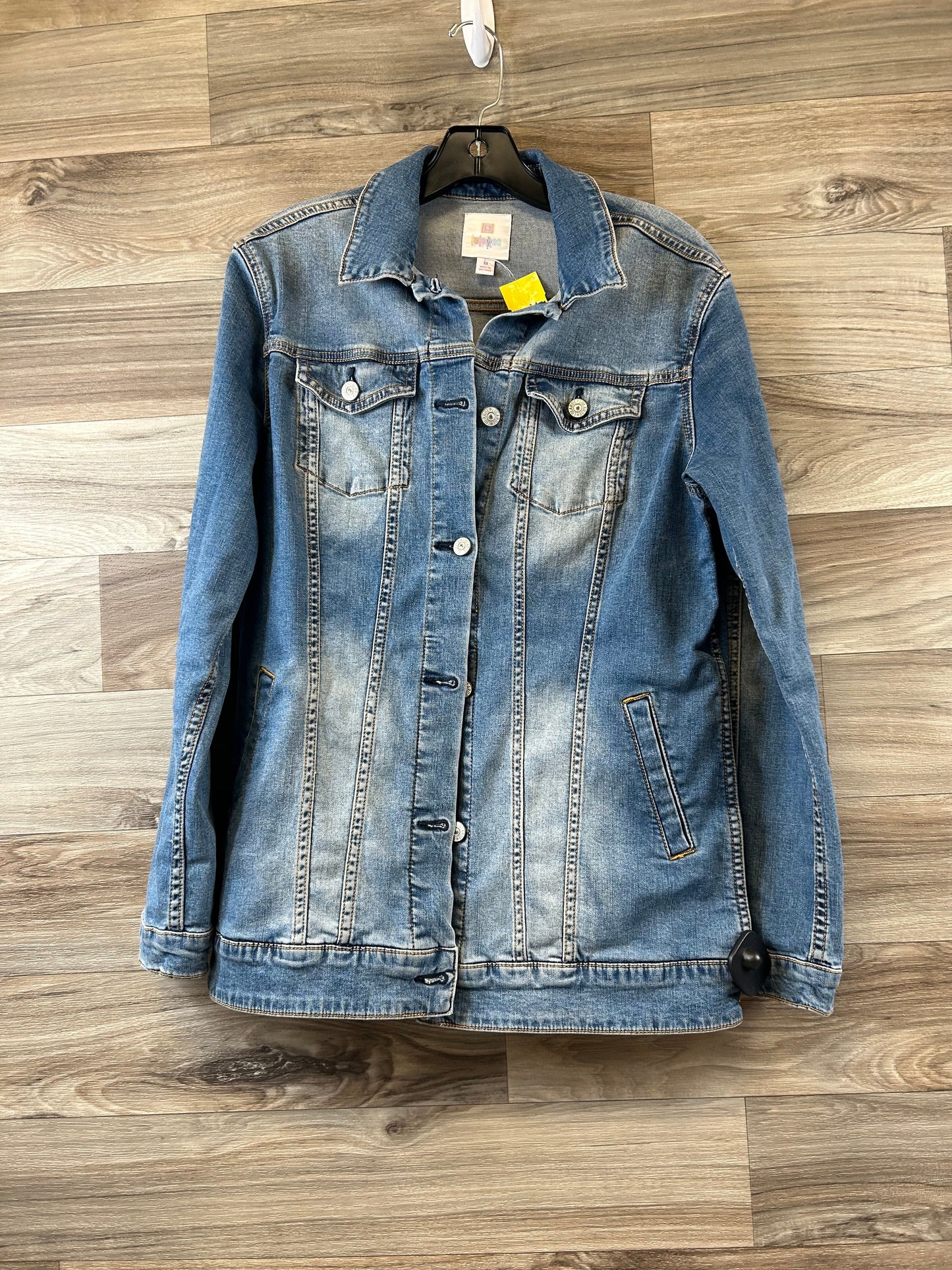 Jacket Denim By Lularoe In Blue Denim, Size: M