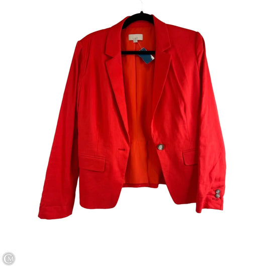 Blazer By Loft In Orange, Size: S