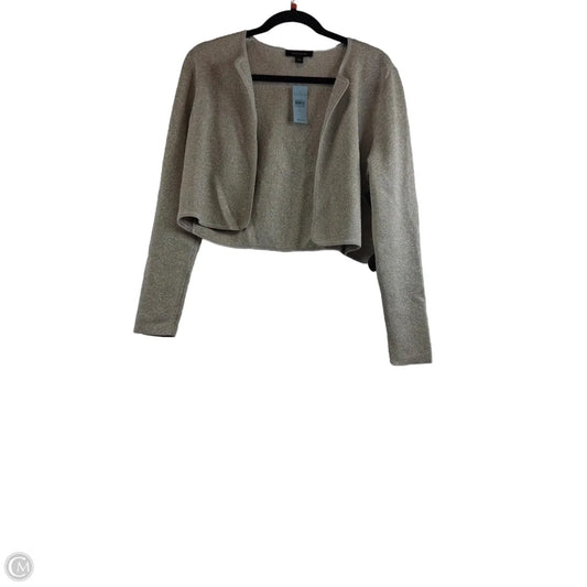 Cardigan By Ann Taylor In Gold, Size: Lp