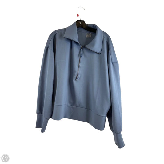 Top Long Sleeve By Danskin In Blue, Size: Xl