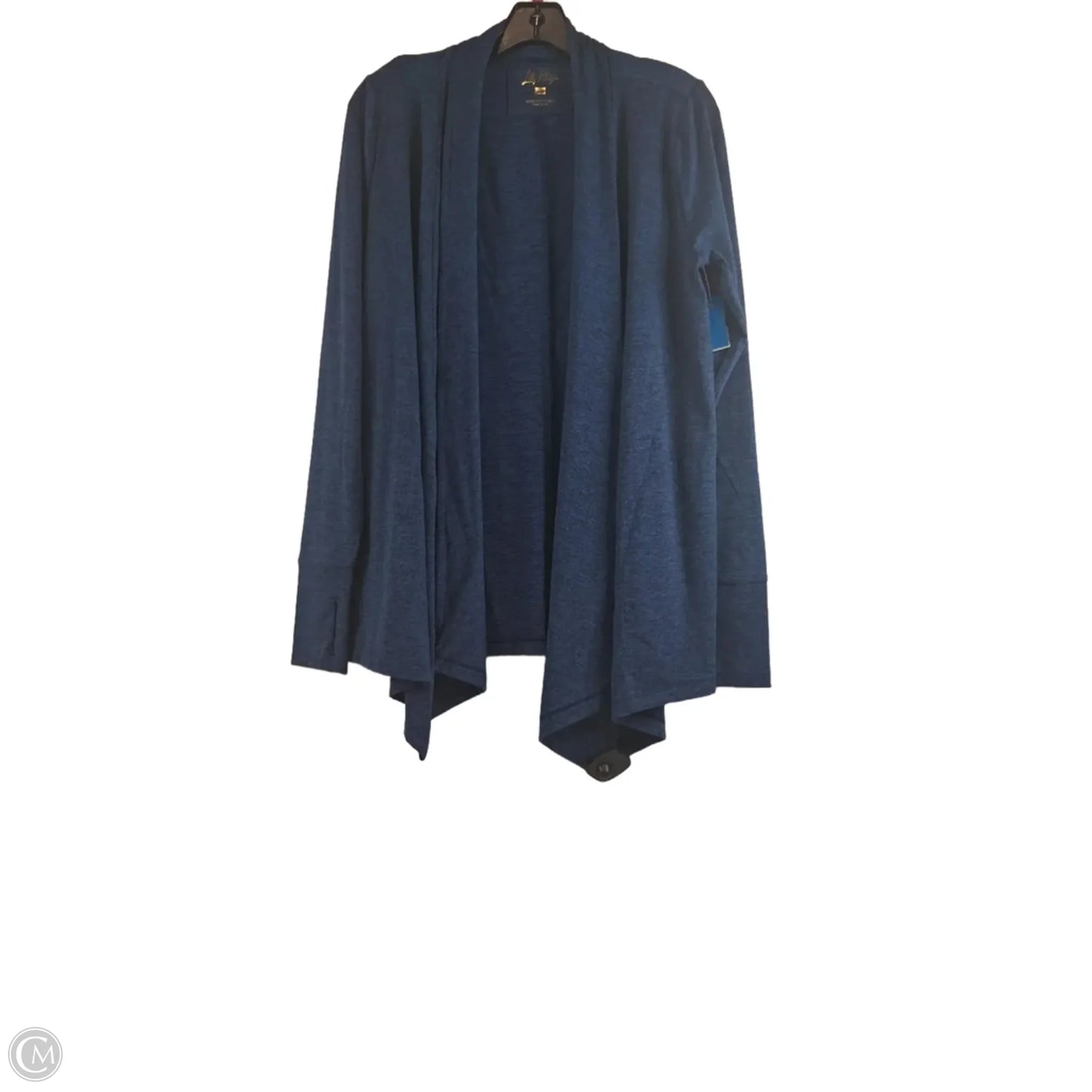 Top Long Sleeve Designer By Lilly Pulitzer In Blue, Size: Xl