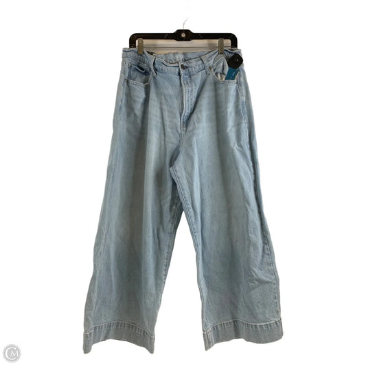 Jeans Wide Leg By Ana In Blue Denim, Size: 16