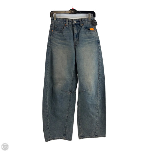 Jeans Wide Leg By Clothes Mentor In Blue Denim, Size: 4