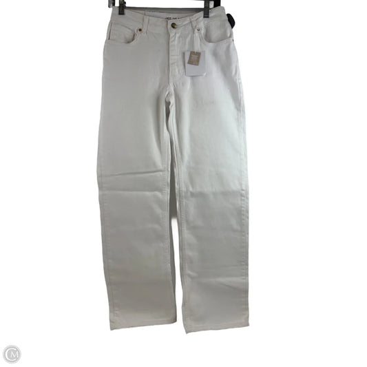 Jeans Wide Leg By Clothes Mentor In White, Size: 4